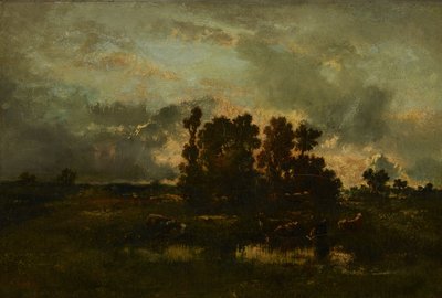Wet Pasture by Narcisse Virgilio  Díaz
